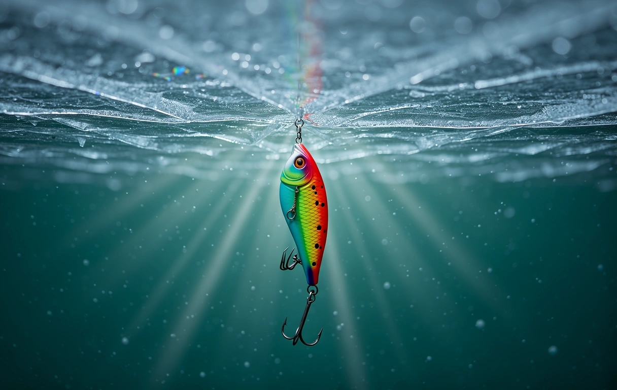 Arctic fishing adventure landscape