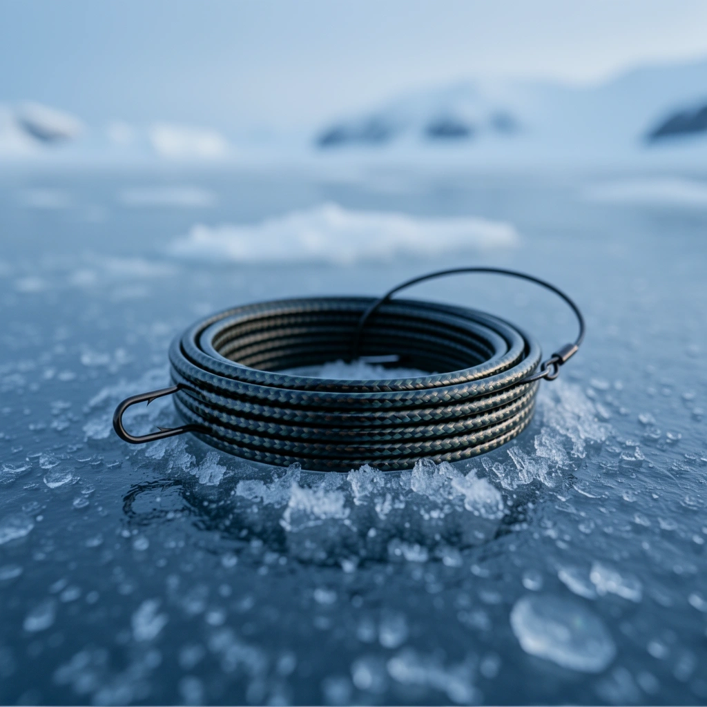 Detailed fishing gear immersion