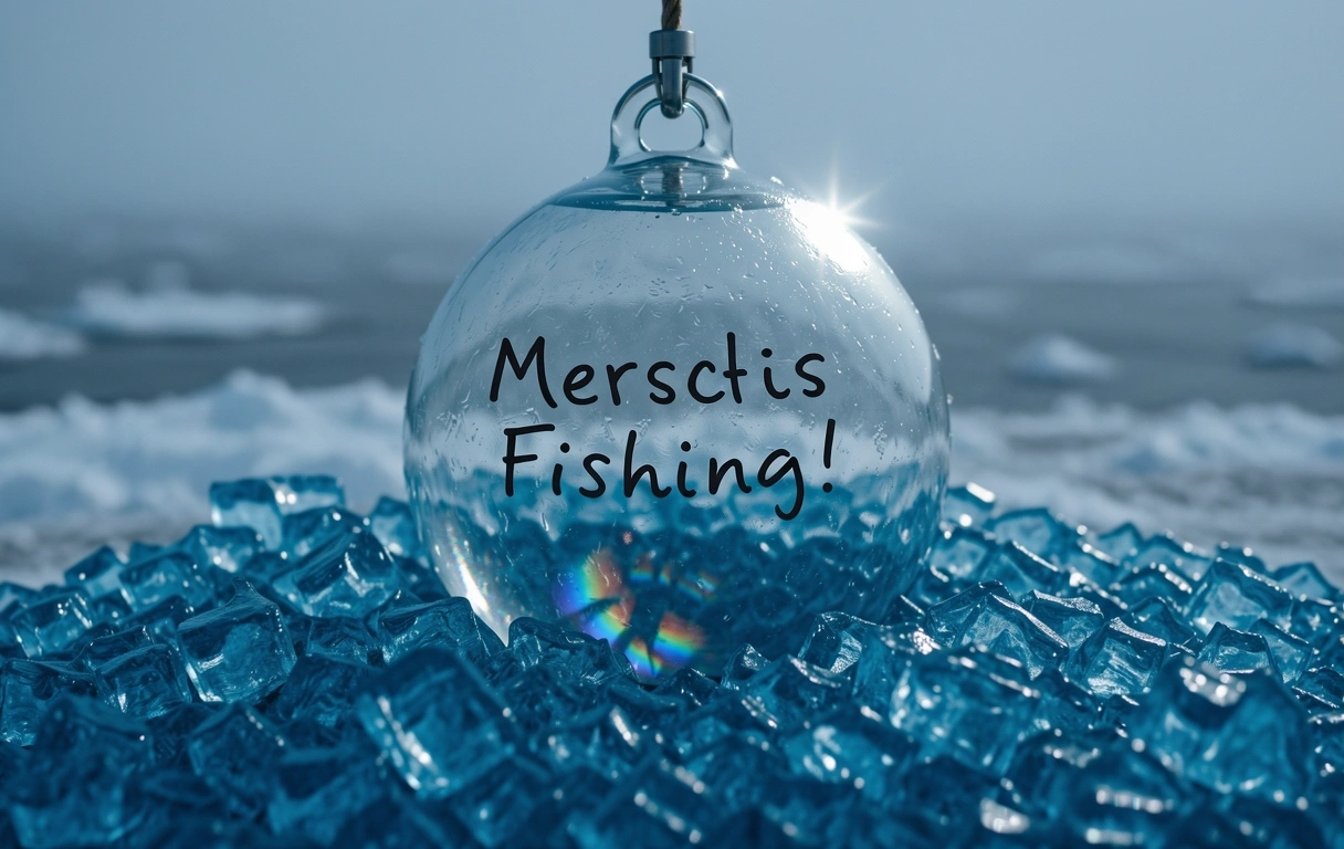 Winter fishing game experience
