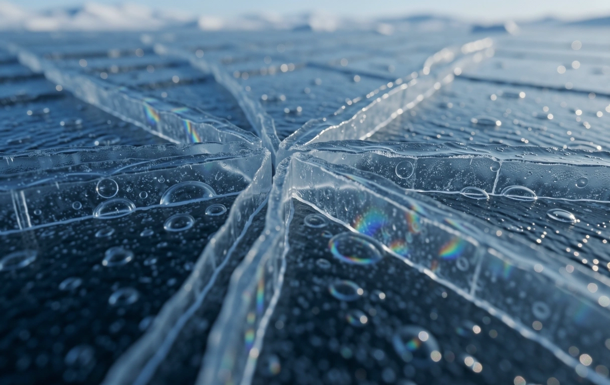 Ice mechanics visualization