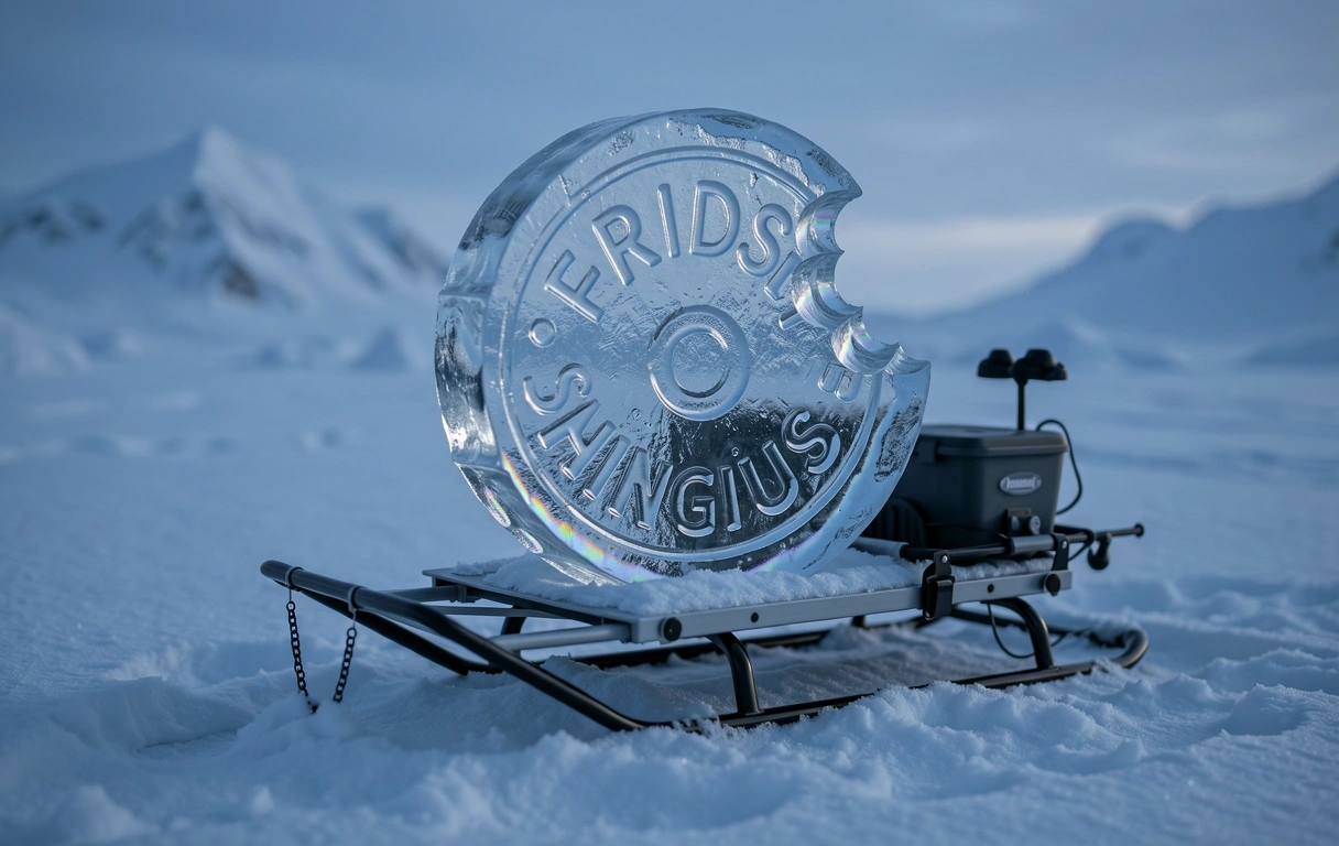 Winter fishing game experience